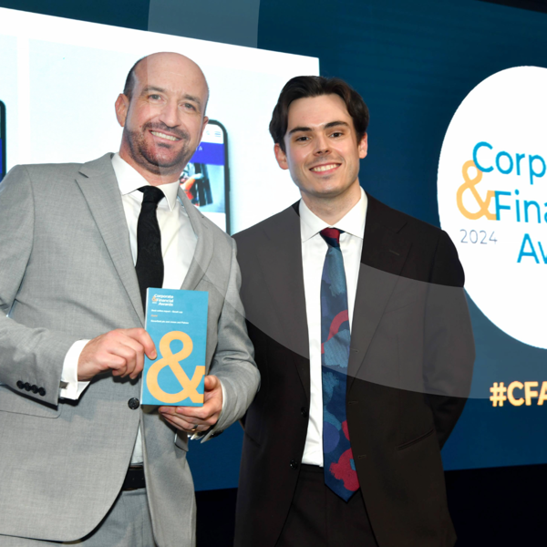 Double Gold at the Corporate and Financial Awards