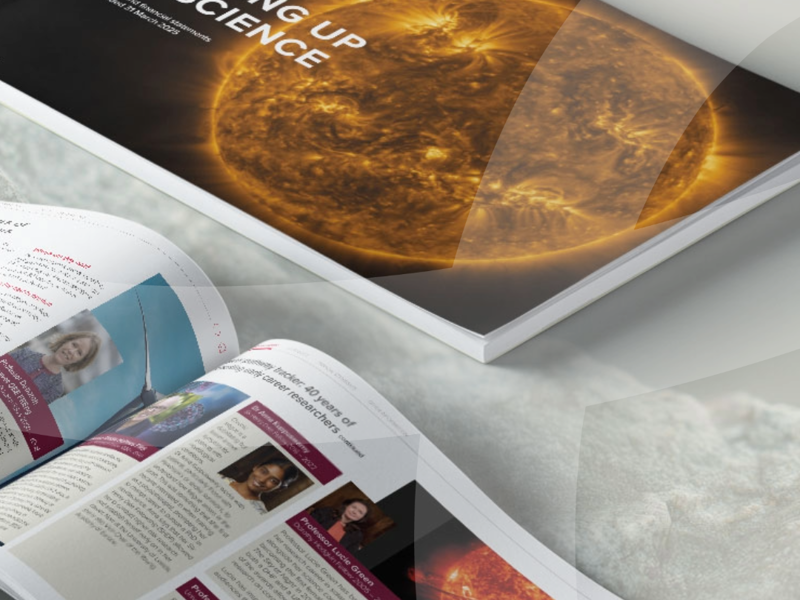 The Royal Society wins Reporting in Charities award