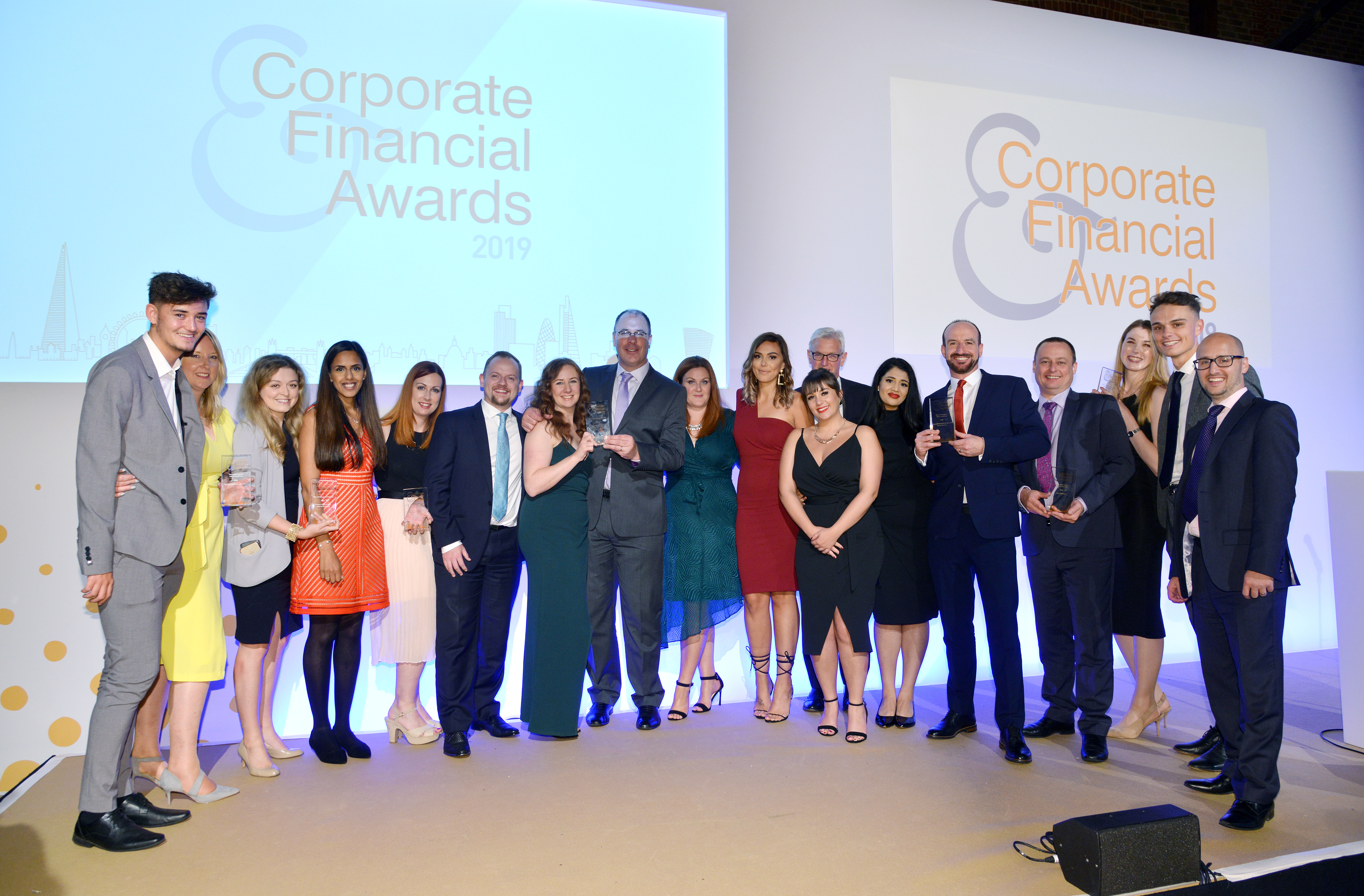 Corporate and Financial Awards Success
